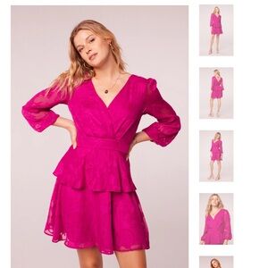 Band of the free pink party dress